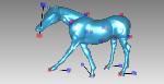 CageIK: Dual-Laplacian Cage-Based Inverse Kinematics